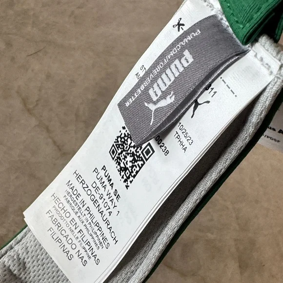 NWT W PUMA SPORT VISOR in green - Picture 3 of 4